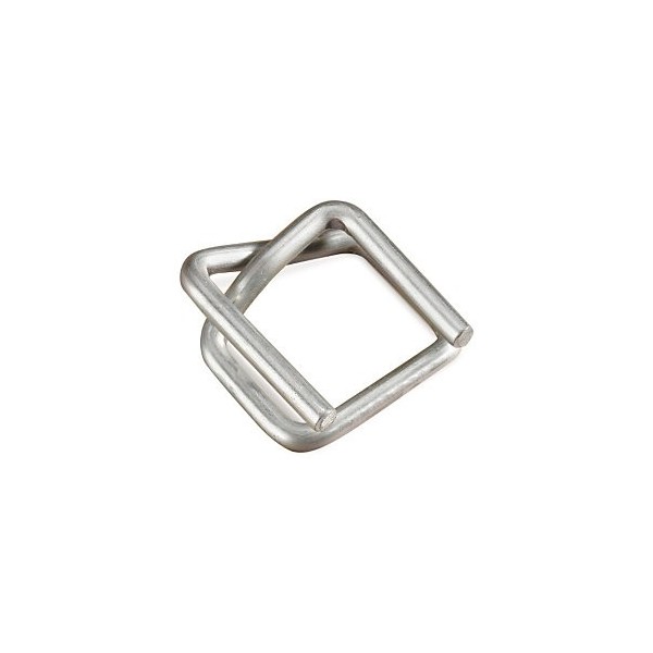 Boucle acier galva 16mm lot de 1000