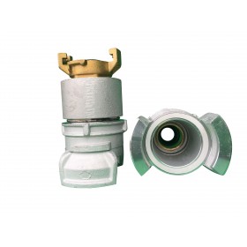 Boitier symetrique pompier raccord express