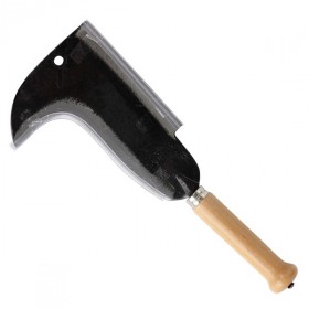 Serpe 2 taillants 22 cm manche bois LEBORGNE