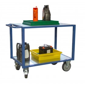Servante établi plateau tôle zinguée FIMM