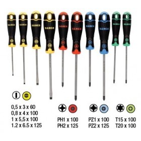 Jeu de tournevis BahcoFit x10 Pces BAHCO