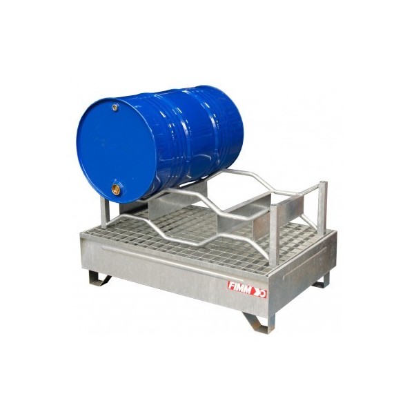 Retention acier 2 futs 220L