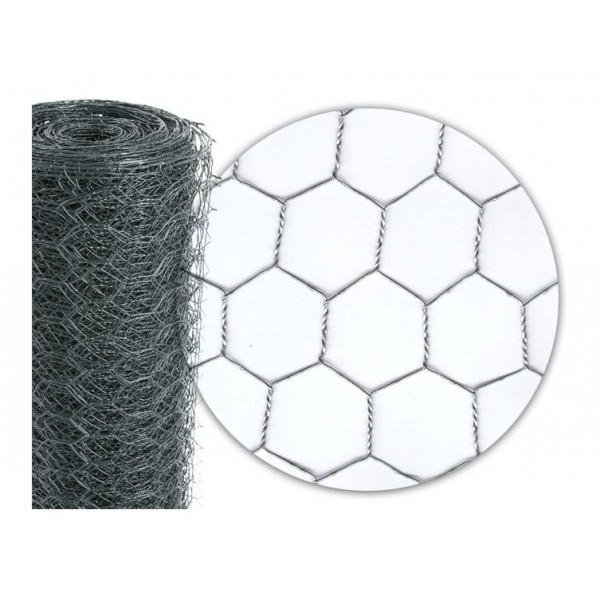 GRILLAGE TRIPLE TORSION 13X13 GALVANISE 100 X 5m