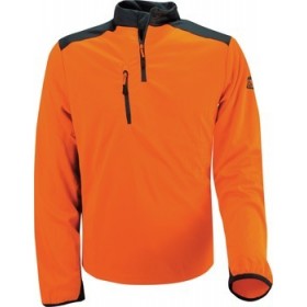 Tee-Shirt COOLMAX manches longues Orange SOLIDUR