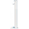 Borne desinfection a pedale sur pied Rossignol