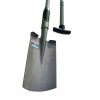 Louchet plantation 28cm EM fibre béquille Forges de Magne