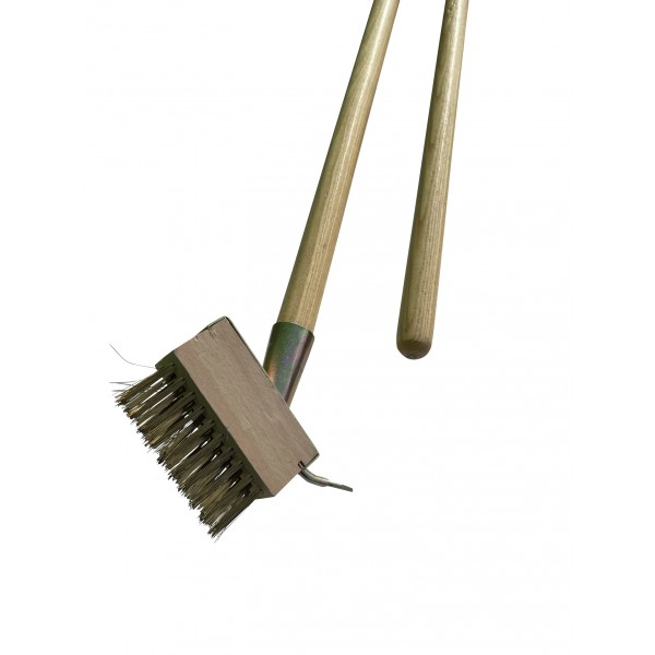 Brosse rainure + racloir Em bois 1m50 POLET