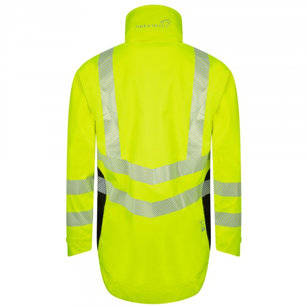 Veste de pluie HV jaune ARBORTEC