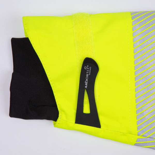 Veste de pluie HV jaune ARBORTEC