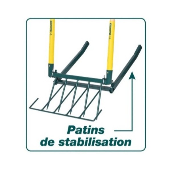 Émietteur pour Biogrif 5 dents NaturOvert 57cm LEBORGNE