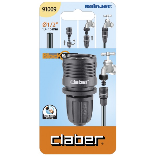 BLOCK SYSTEM RACCORD AUTO CLABER