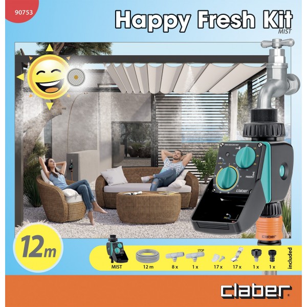 KIT BRUMISATEUR AVEC PROGRAMMATEUR 12 ML CLABER