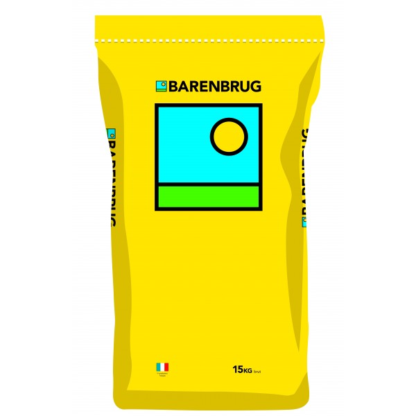 Gazon polyvalent grands espaces verts 15Kg BARENBRUG