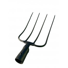 Fourche à fumier 4 dents 30cm forgé SM PCS