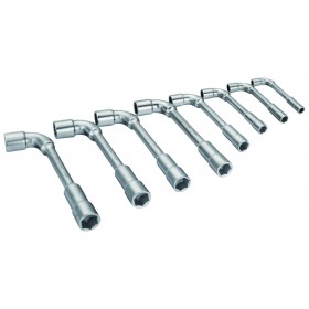 Jeu de 8 clés à pipe 12 x 6 pans BAHCO