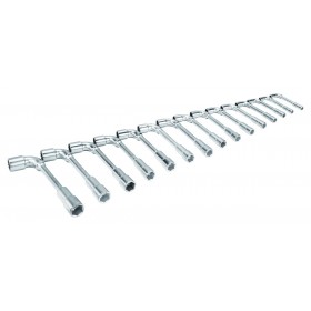 Jeu de 15 clés à pipe 12 x 6 pans BAHCO