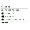 Jeu d’embouts 6 pans 31 pcs BAHCO