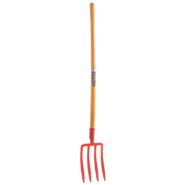 Fourche à bêcher 4 dents 27cm spatules EM100