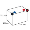 Batterie 12V 45Ah 330A
