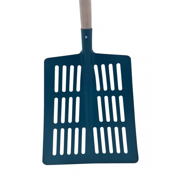Pelle à feuilles en acier manche bois 130 cm FORGES DE MAGNE