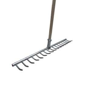 Râteau 76cm Aluminium 17 dents EM150 bois POLET