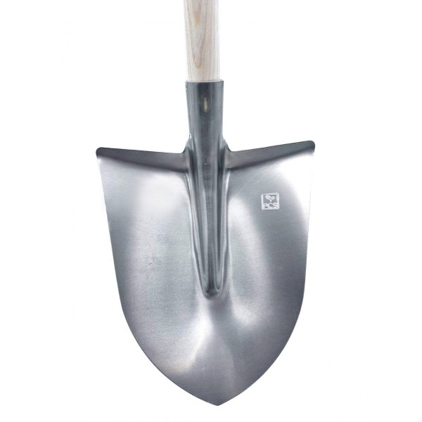 Pelle aluminium plume 28x30 EM135 courbe bois PCS