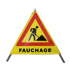 Tripode de signalisation travaux