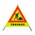 Tripode pliant jaune rétro-réfléchissant 700 AK5
