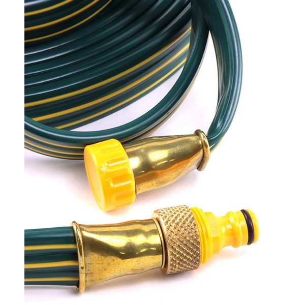 Tuyau d'arrosage plat perforé
