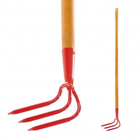 Croc à rosiers forgé 3 dents EM110 bois