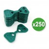 CLIPS VERT 2 POINTS 250 pces