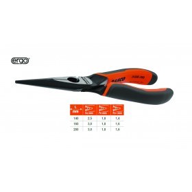 Pince à bec demi-rond long ERGO™ BAHCO