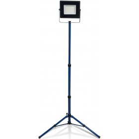 PROJECTEUR LED 50W PIED TELES IP65
