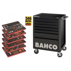 Servante 7 tiroirs complète 346 outils BAHCO