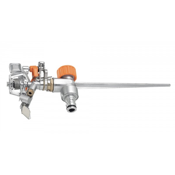 Arroseur secteur metal 360° sur pic CLABER