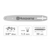 Guide-chaine monobloc 30 CM