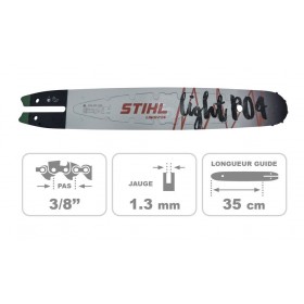 Guide chaine Rollomatic E light 35cm