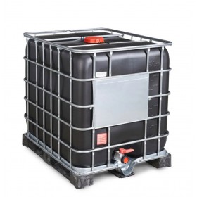 Cuve IBC 1000L noir anti-uv