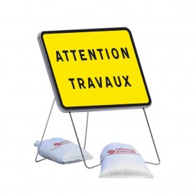 KC1 classe 2 " attention travaux " TALIAPLAST