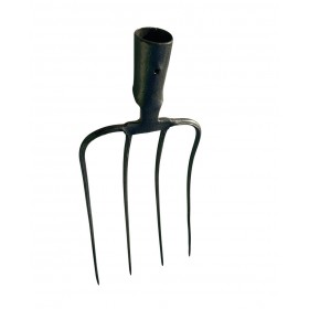 Fourche à fumier 4 dents 30cm forgé SM PCS