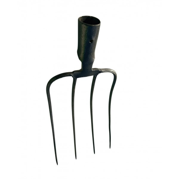 Fourche à fumier 4 dents 30cm forgé SM PCS