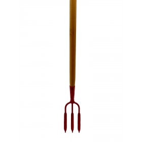 Fourche à rosiers 3 dents spatulées EM110 bois