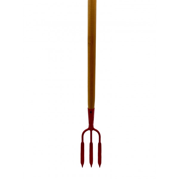 Fourche à rosiers 3 dents spatulées EM110 bois