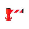 Derouleur de sangle 50 mm x 4 m rouge/blanc NOVAP
