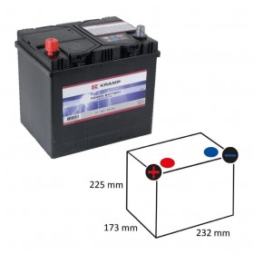 Batterie 12V 60Ah 510A