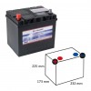 Batterie 12V 60Ah 510A