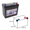 Batterie 12V 45Ah 330A