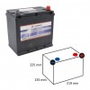 Batterie 12V 45Ah 300A