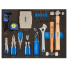 Servante 6 tiroirs 206 outils IRIMO