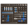 Servante 6 tiroirs 206 outils IRIMO